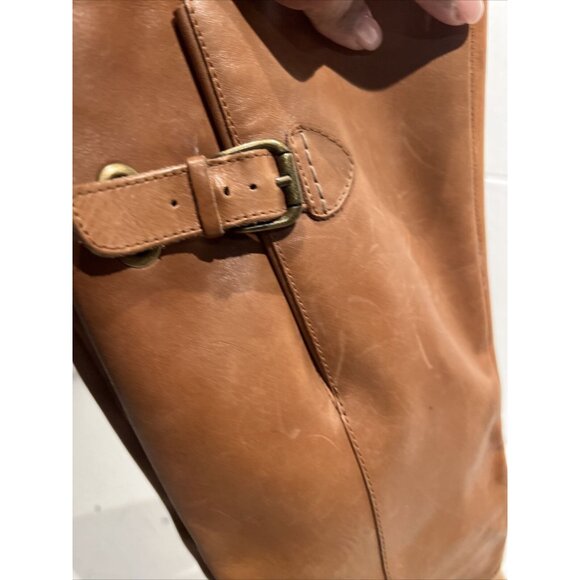 CLARKS 63088 Mission Brynn Womens Size 6.5 Brown Leather Knee High Boots Bootie - Picture 5 of 14